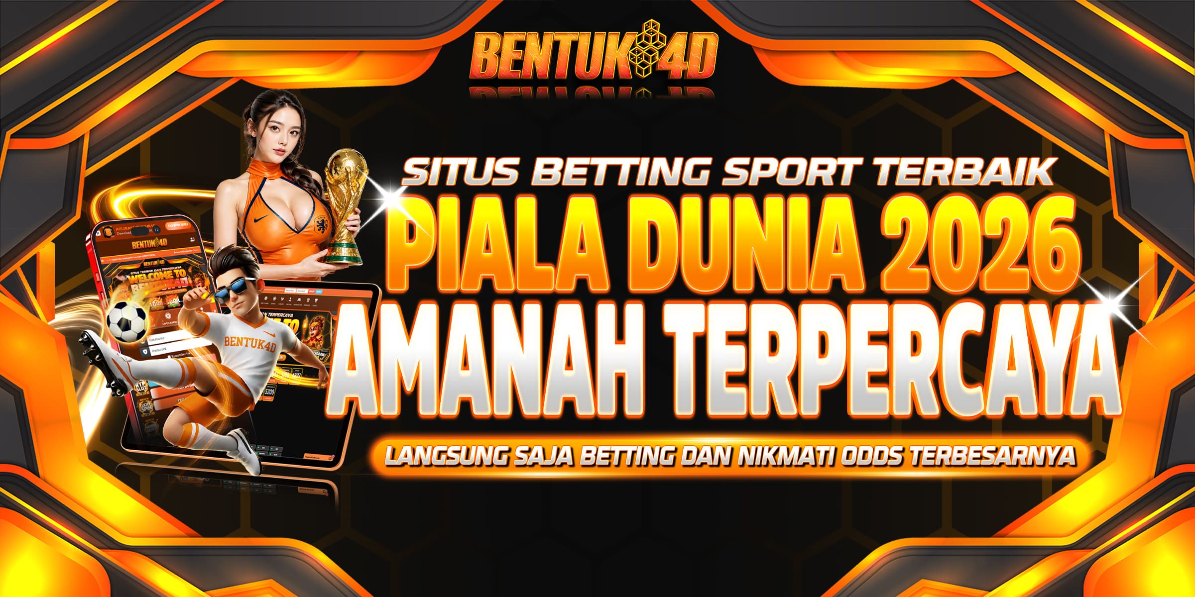 Platform Betting Sport Piala Dunia 2026 Terpercaya Bentuk4D